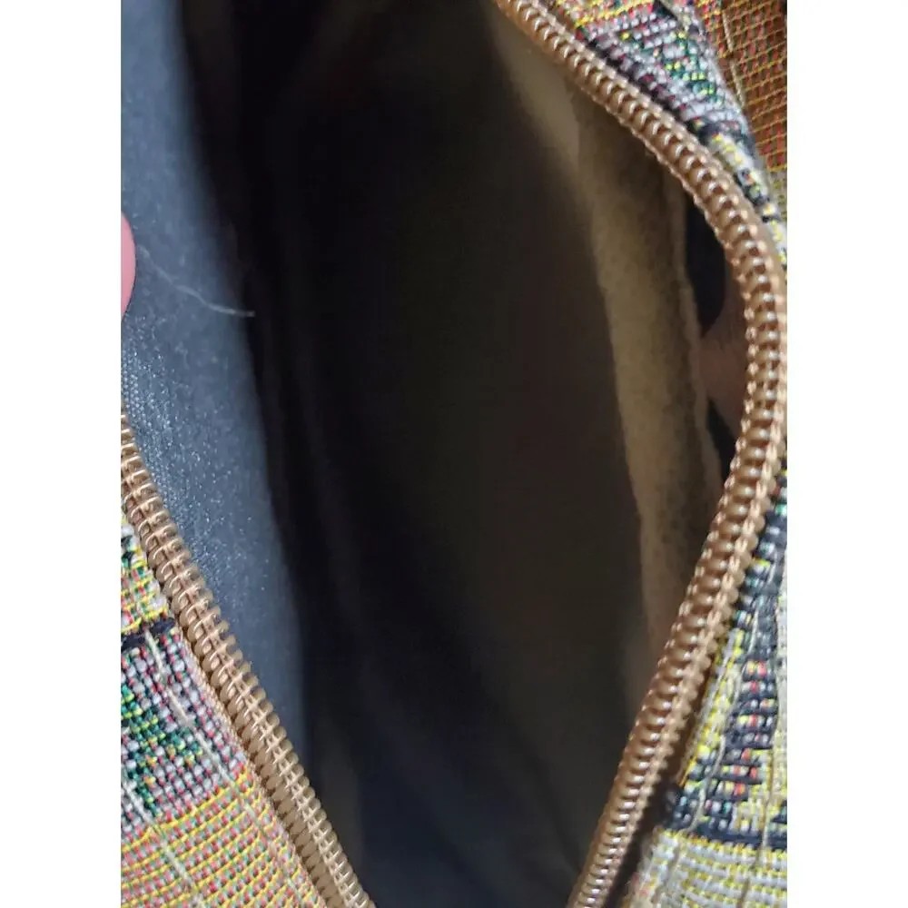 Vintage Express Pioneer Unisex Safari Africa Tapestry Bag Tropical 90s Artsy